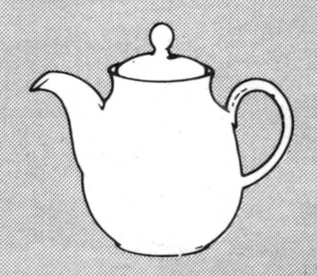 Salerno Teapot & Lid