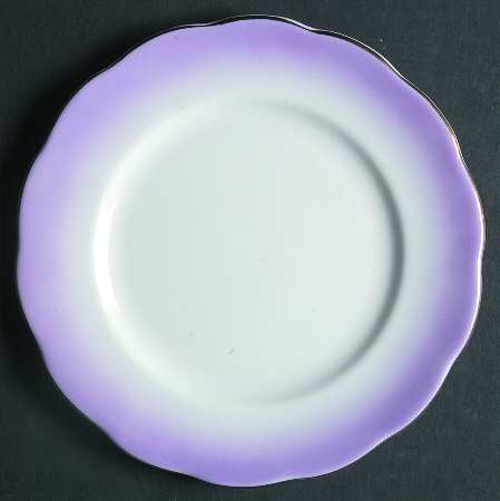 Rainbow Lavender Bread & Butter Plate
