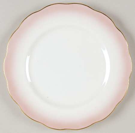 Rainbow Pink Bread & Butter Plate
