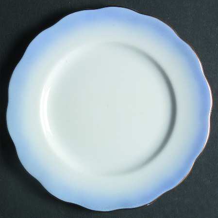 Rainbow Blue Bread & Butter Plate
