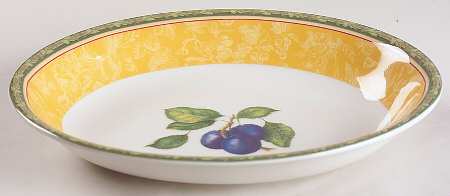 Vintage Orchard 10" Oval Vegetable Bowl