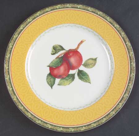 Vintage Orchard Salad Plate