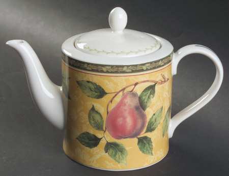 Vintage Orchard Teapot & Lid
