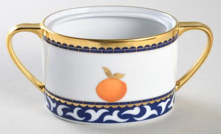 Frutta Alla Finestra Blue Sugar Bowl No Lid