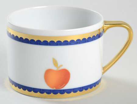 Frutta Alla Finestra Blue Flat Cup
