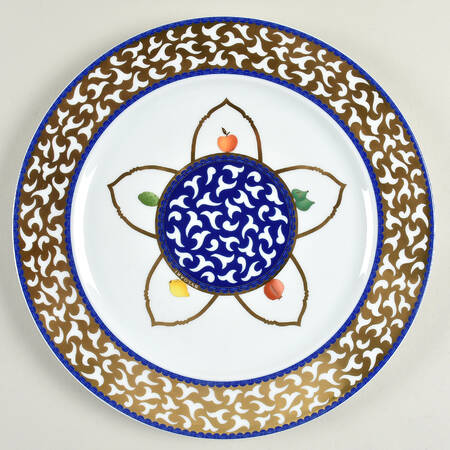 Frutta Alla Finestra Gold Service Plate (Charger)