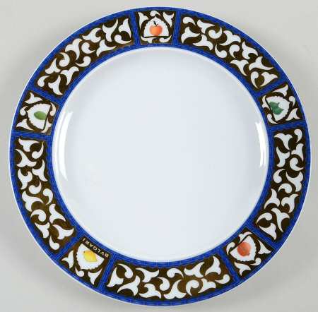 Frutta Alla Finestra Gold Salad Plate