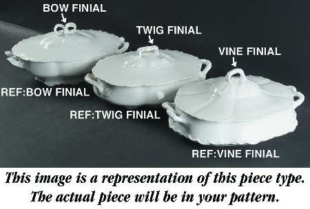 Schleiger 670-6 Oval Covered Vegetable