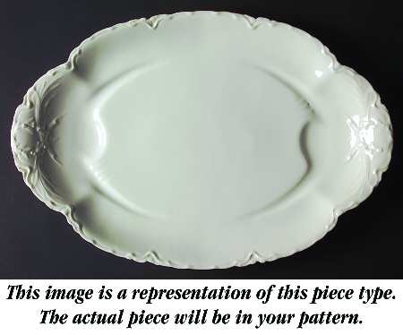 Norma 20" Oval Platter with Well