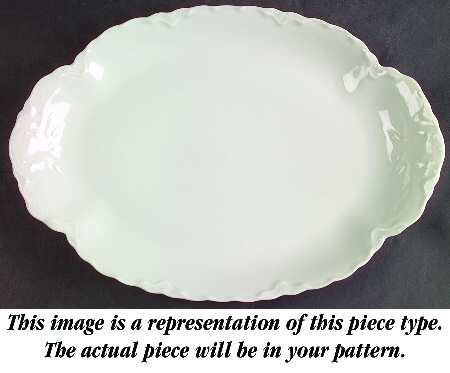 Haviland's Holly 13" Oval Serving Platter