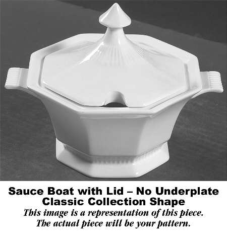 Winter Wonderland Sauce Boat & Lid