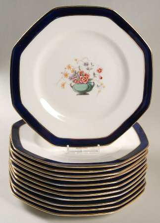 BB203 (Set of 12) Octagonal Luncheon Plates
