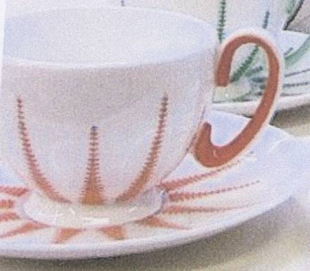 Starlite Footed Demitasse Cup & Saucer Set