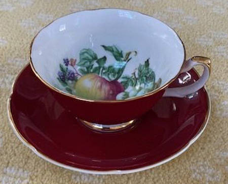 RGR68 Footed Cup & Saucer Set