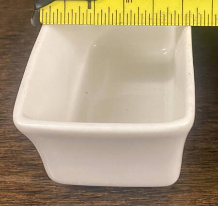 Studio White Sweetener Holder