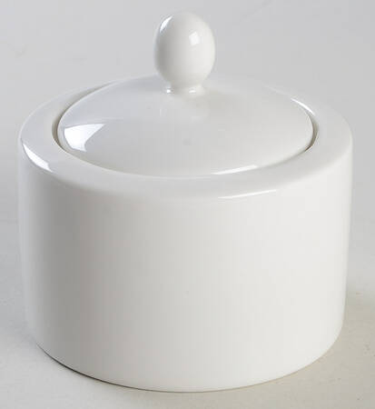 Studio White Sugar Bowl & Lid