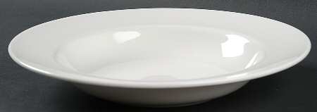 Studio White Large Rim Soup Bowl