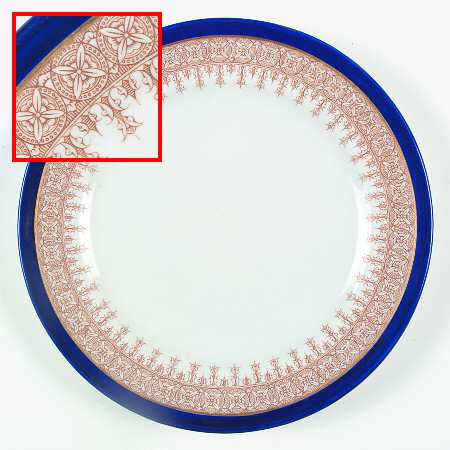W1964 Luncheon Plate