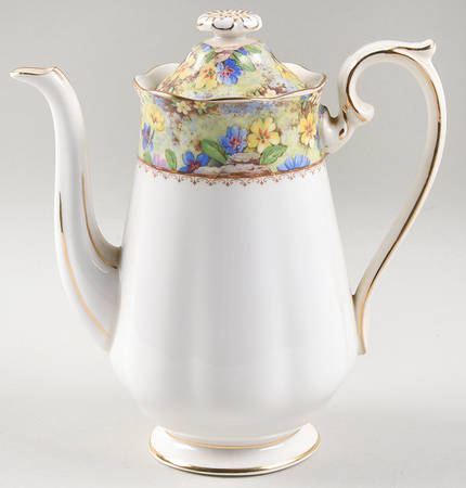 Mary's Garden Mini Coffee Pot & Lid