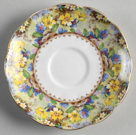 Mary's Garden Saucer for Demitasse Cup