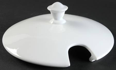 Whiteware (Round) Lid for Tureen
