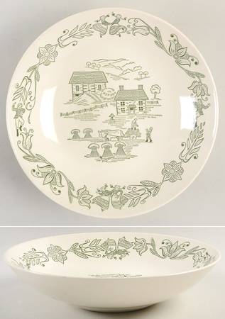 Wayne County 9" Round Vegetable Bowl