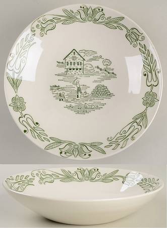 Wayne County 8" Round Vegetable Bowl