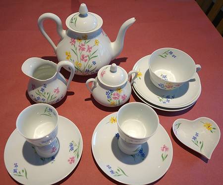 Mille Fleurs Coffee Pot & Lid
