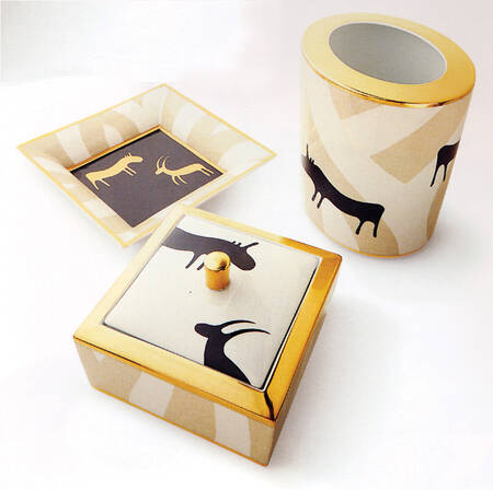 Pascolo Rupestre Square Box with Lid