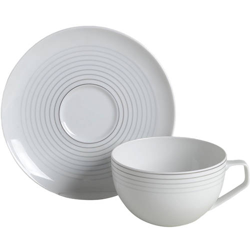 TAC 02 C-01 Flat Cup & Saucer Set
