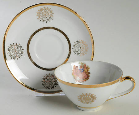 RBA18 Flat Cup & Saucer Set