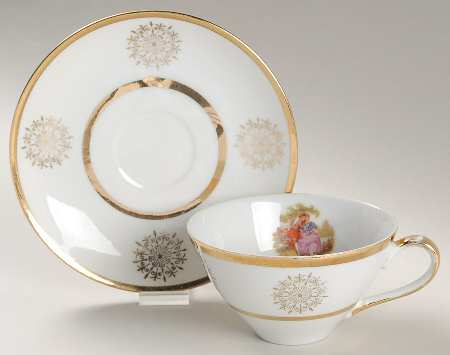 RBA18 Flat Cup & Saucer Set