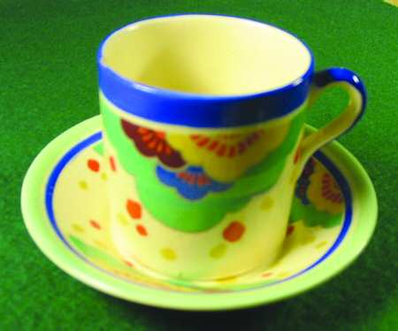 Gaylee Flat Cup & Saucer Set