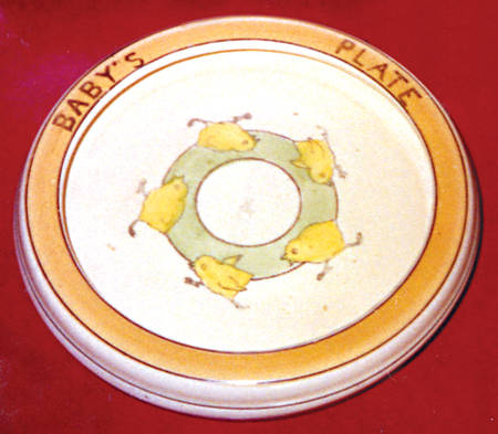 Juvenile Chicks Child's Rolled Edge Plate