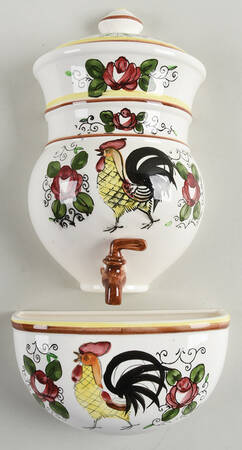 Early Provincial 2 Piece Lavabo Set