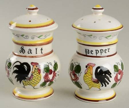 Early Provincial Salt & Pepper Set