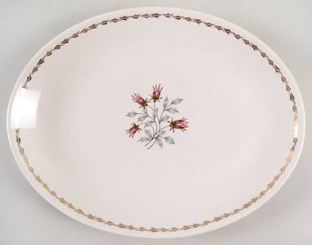 Whisper 13" Oval Serving Platter