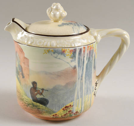 Pipes of Pan Teapot & Lid