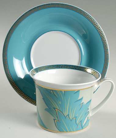 Arabesque Breakfast Cup & Saucer Set