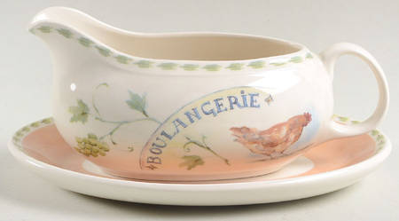 Cafe Provence Gravy Boat & Underplate