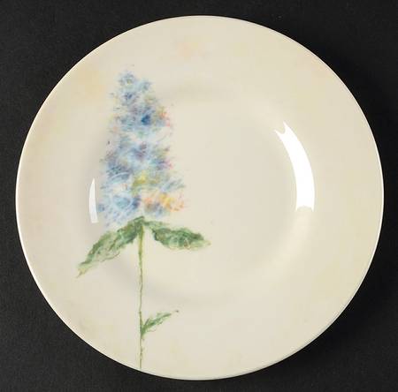 Scraffito Rose Bread & Butter Plate