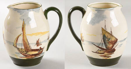 Ships A 10 Oz Pitcher
