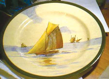 Ships A Salad Plate