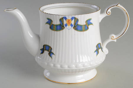 Nova Scotia Tartan Teapot No Lid