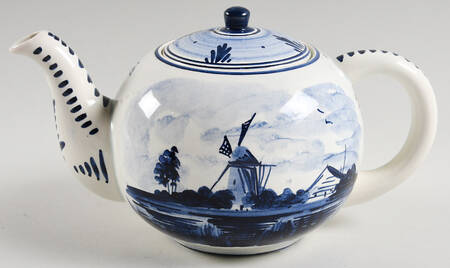 Delfts Blauw Teapot & Lid