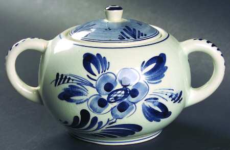 Delfts Blauw Sugar Bowl & Lid