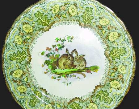 RD100 (Green Multicolor) by Royal Doulton
