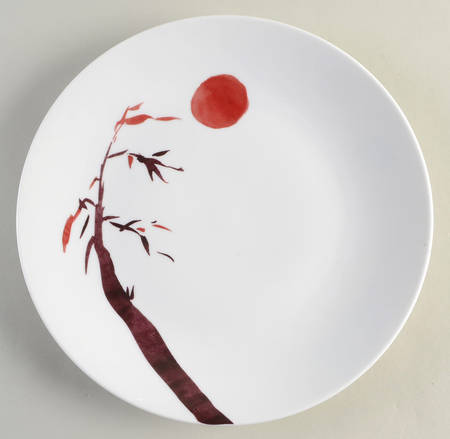 Marquises & Mandarins (White) Coupe Dinner Plate