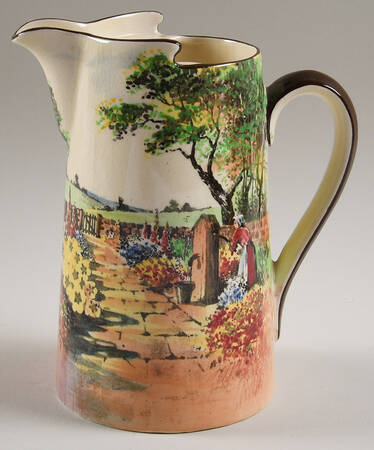 Country Garden Hot Water Jug No Lid