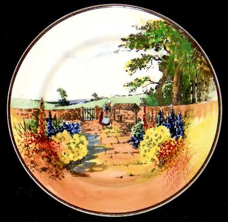 Country Garden Bread & Butter Plate